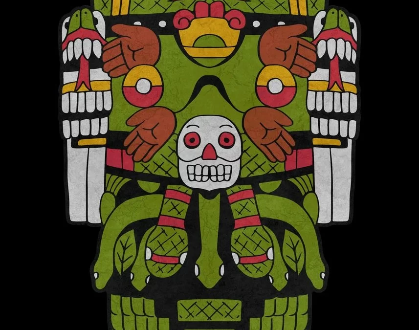 La Virgen de Guadalupe que Aplasta la Serpiente