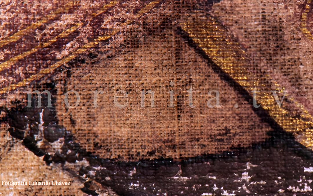 Sabias que…La zapatilla de la imagen de la Virgen de Guadalupe no tiene color